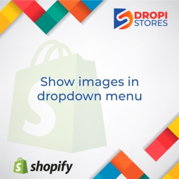 Show images in dropdown menu