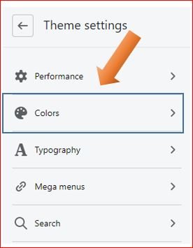 How to Set colors in shopify step-4