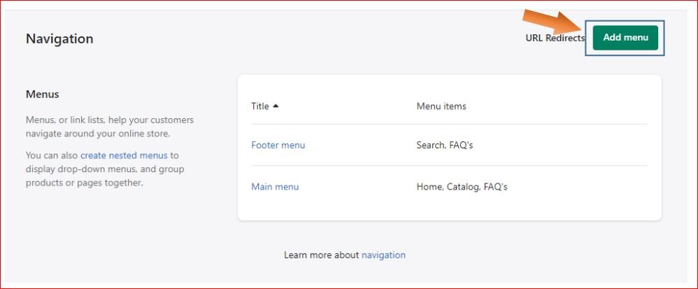 How to create special COollectio menu in shopify step-2