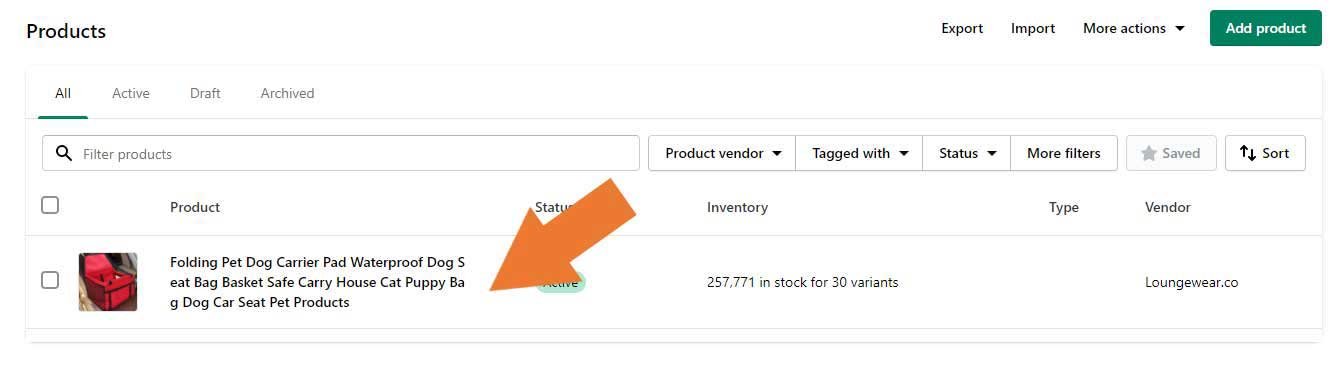 how-to-add-variants-in-the-products-of-shopify--Step2