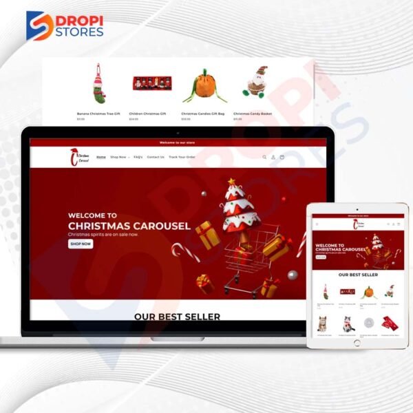 Christmas Carousel |  Shopify Store
